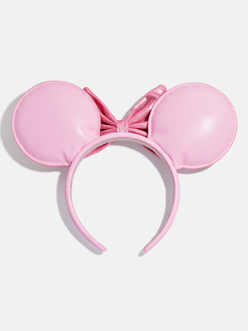 NWOT Disney minnie mouse Pink ears women ??☺️ NWT IN HAND Disney Pink Milk Ears Faux Leather Minnie Mouse  main image 4