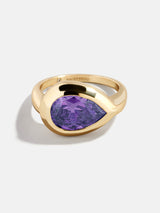BaubleBar Pear - 
    Statement gold ring
  
