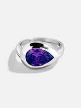 BaubleBar Pear - 
    Statement silver ring 
  
