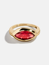 BaubleBar Marquise - 
    Statement gold ring
  
