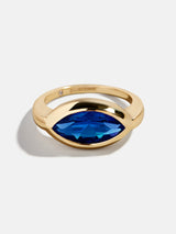 BaubleBar Marquise - 
    Statement gold ring
  
