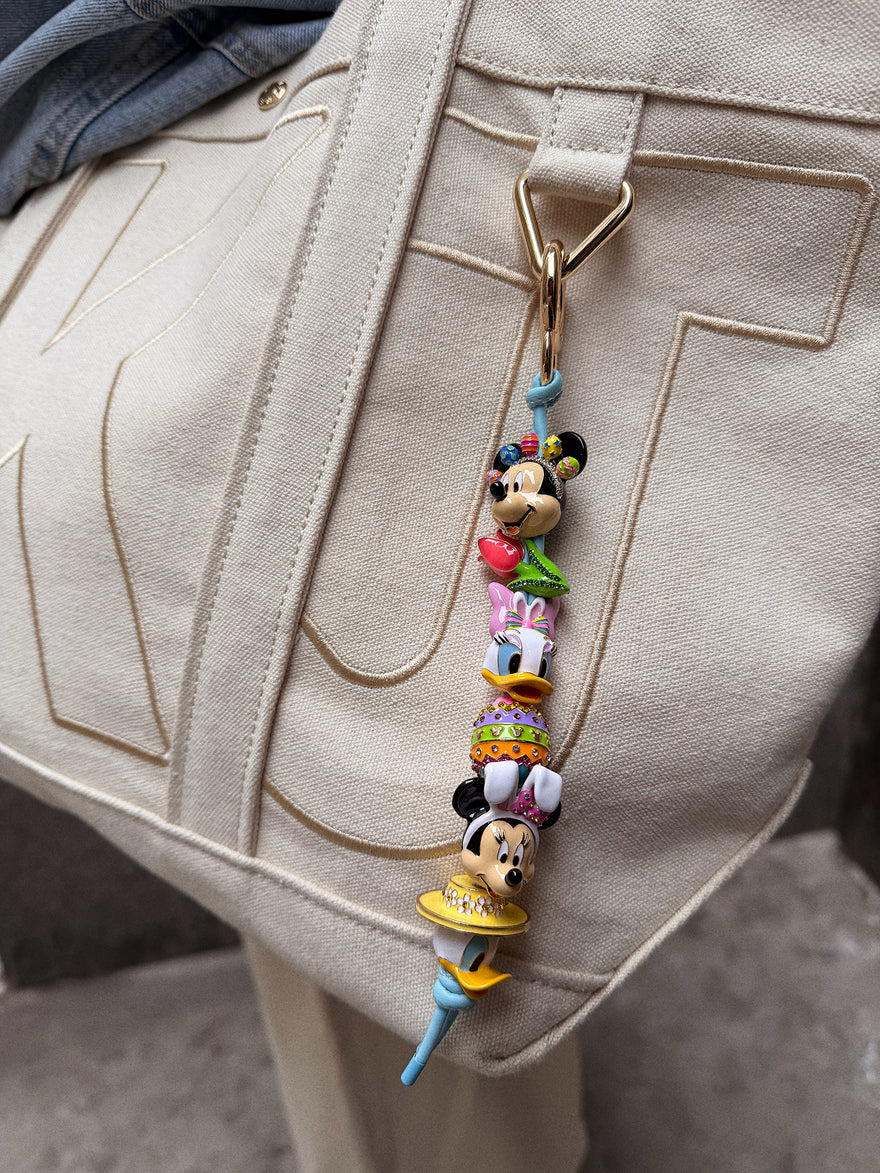 Disney Easter Friends Forever Bag Charm - Disney Easter Friends Forever Bag Charm