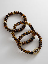 BaubleBar Energy Aligned Evil Eye Bracelet Set - Tiger's Eye - 
    Enjoy 25% Off: It’s the Big Biannual Event
  
