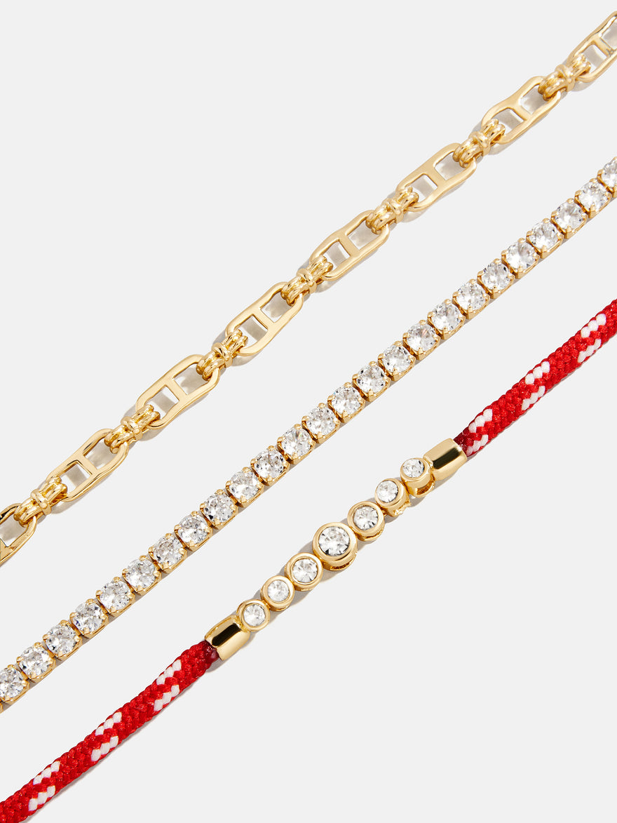 Rowan Semi-Precious Layered Bracelet - Shanghai