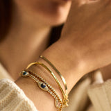 Iris Evil Eye Tennis Bracelet - Iris Evil Eye