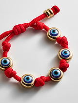 BaubleBar Eyes Open Evil Eye Paracord Bracelet - Red - 
    Enjoy 25% Off: It’s the Big Biannual Event
  
