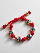 BaubleBar Eyes Open Evil Eye Paracord Bracelet - Red - 
    Enjoy 25% Off: It’s the Big Biannual Event
  
