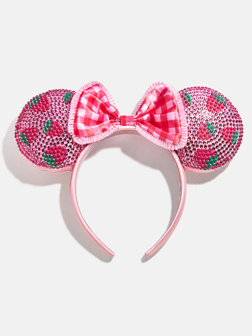 Disney Minnie Mouse Strawberry Ears Headband - Minnie Mouse Strawberry Ears