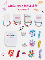 BaubleBar Kids’ DIY Valentine Bracelet Craft Kit - Valentine Bracelet DIY Kit - 
    Children’s craft kit for bracelets 
  
