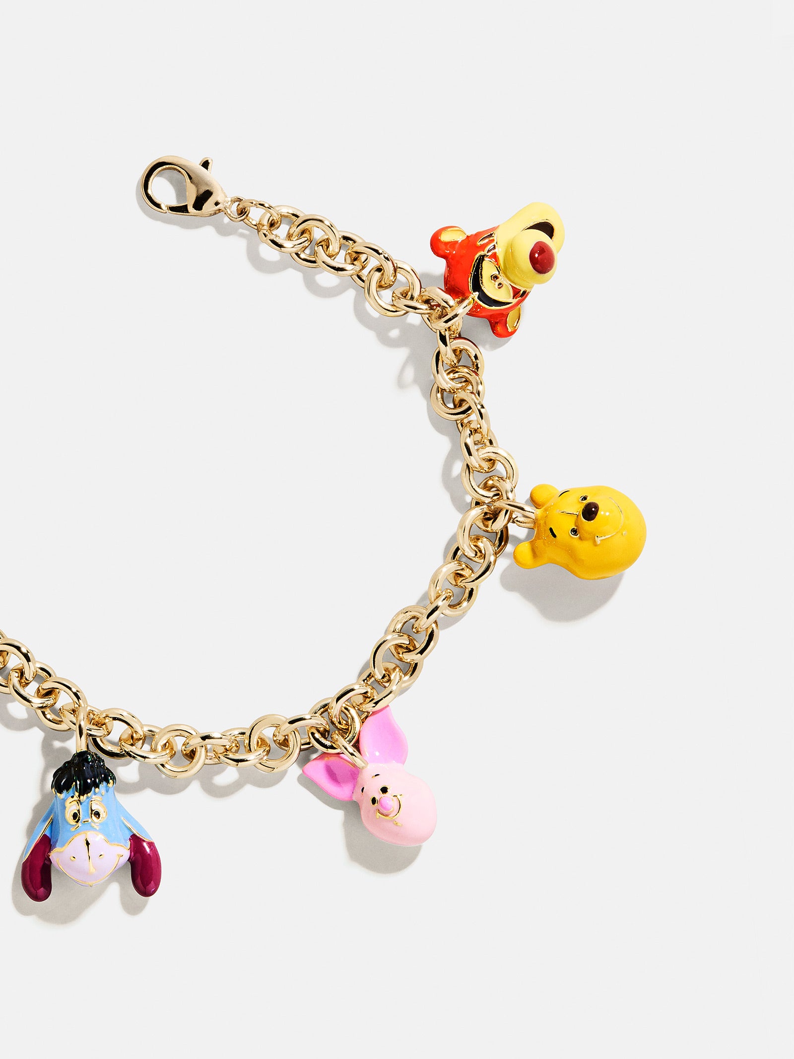 Disney Winnie the Pooh Charm Bracelet - Gold