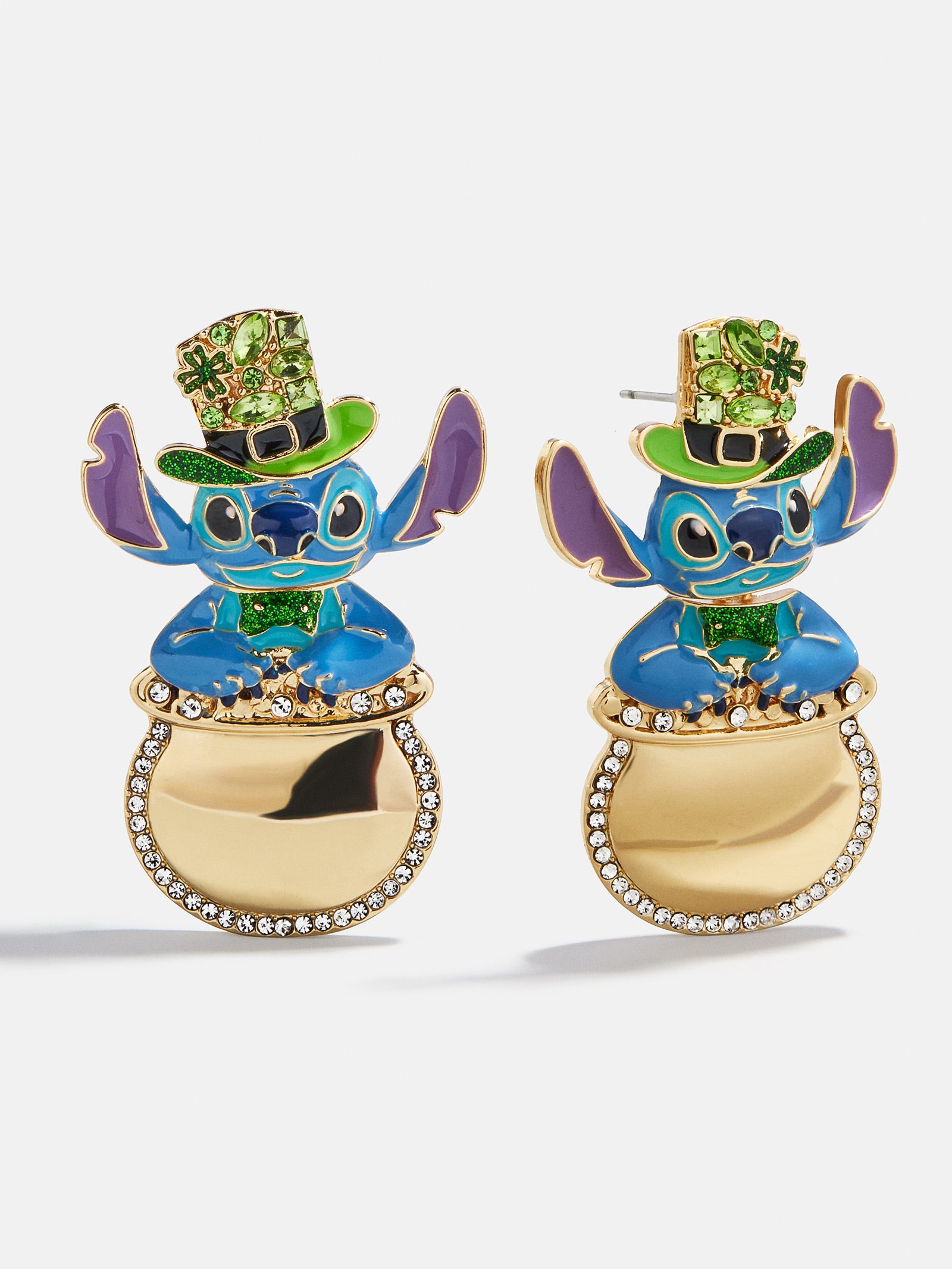 Disney Stitch St. Patrick’s Day Earrings - Stitch