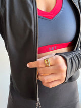 BaubleBar Vera Waterproof Ring Set - Vera Waterproof Ring Set - 
    Set of three gold rings 
  
