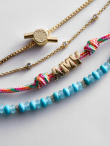 BaubleBar Rowan Semi-Precious Custom Layered Bracelet - Bora Bora - 
    3-in-1 bracelet for easy styling 
  
