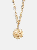 BaubleBar Initial Custom Medallion Necklace - Gold - 
    20% OFF ENDS SOON
  
