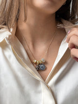BaubleBar STAR WARS™ Darth Vader™ Charm Necklace - Darth Vader - 
    Enamel charms on a gold chain 
  
