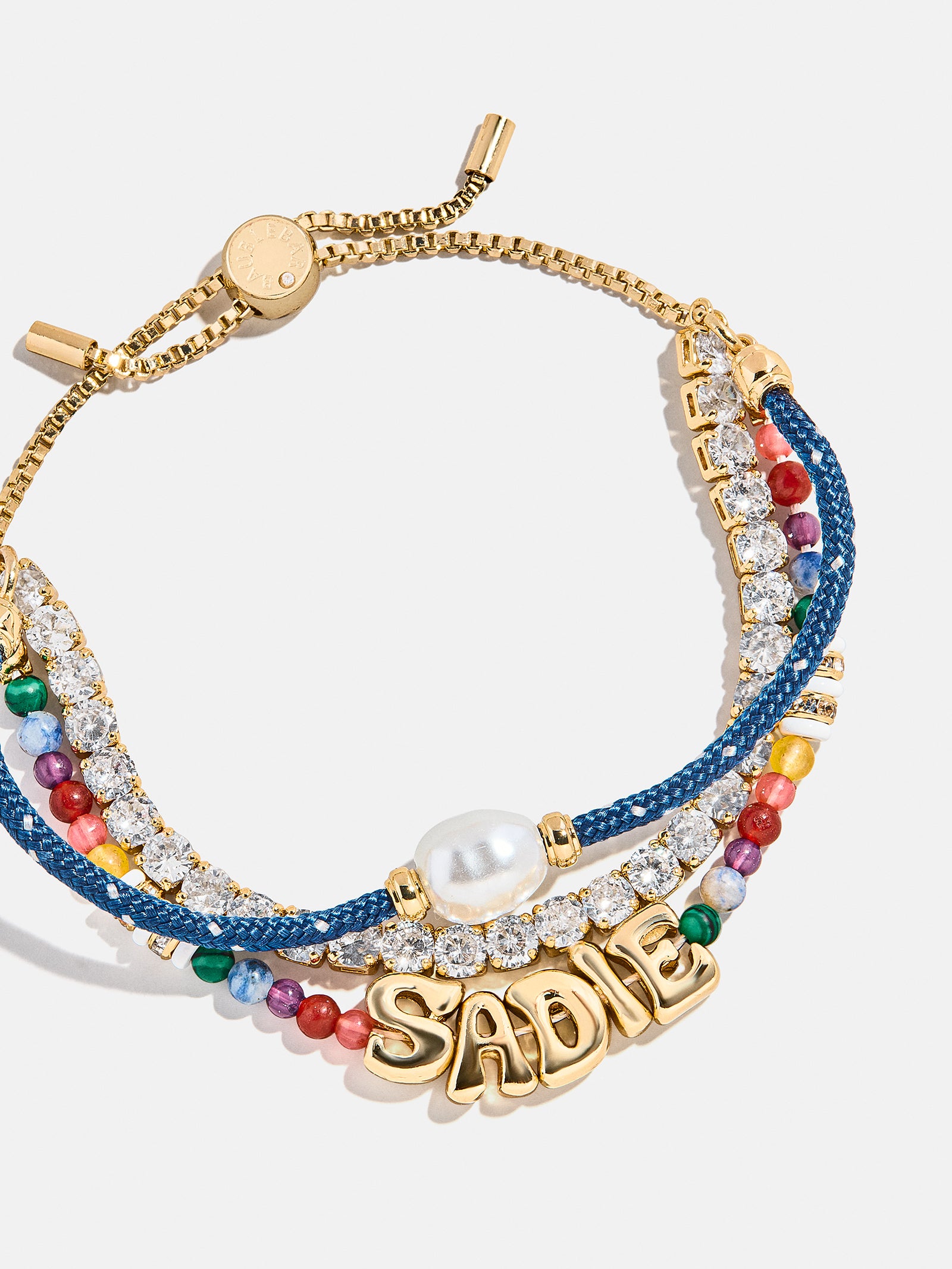 Rowan Semi-Precious Custom Layered Bracelet - St. Barths