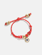 BaubleBar Eye Candy Evil Eye Paracord Bracelet - Red - 
    Beaded bracelet for stacking
  
