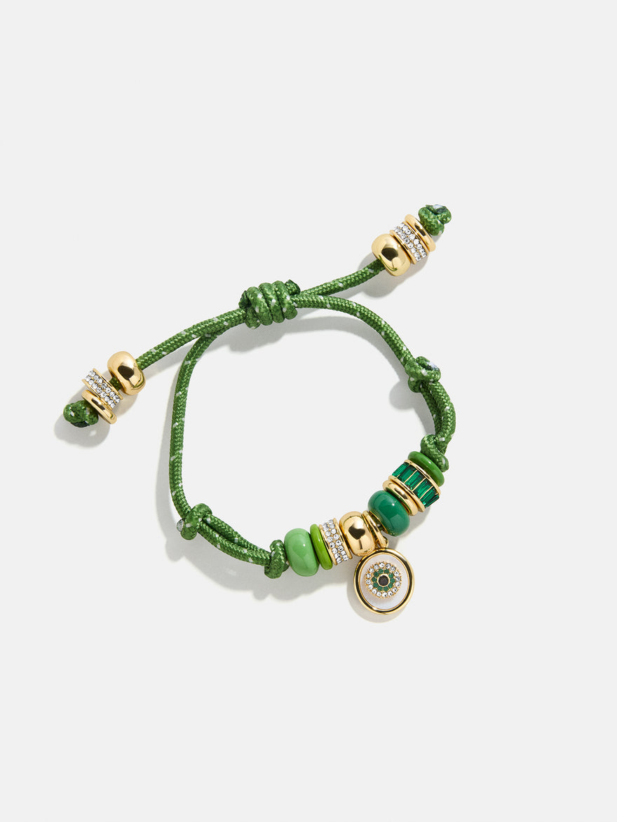 Eye Candy Evil Eye Paracord Bracelet - Green