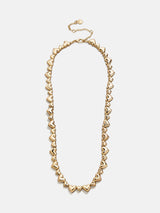BaubleBar Kali Heart Necklace - Gold - 
    Gold tennis necklace 
  

