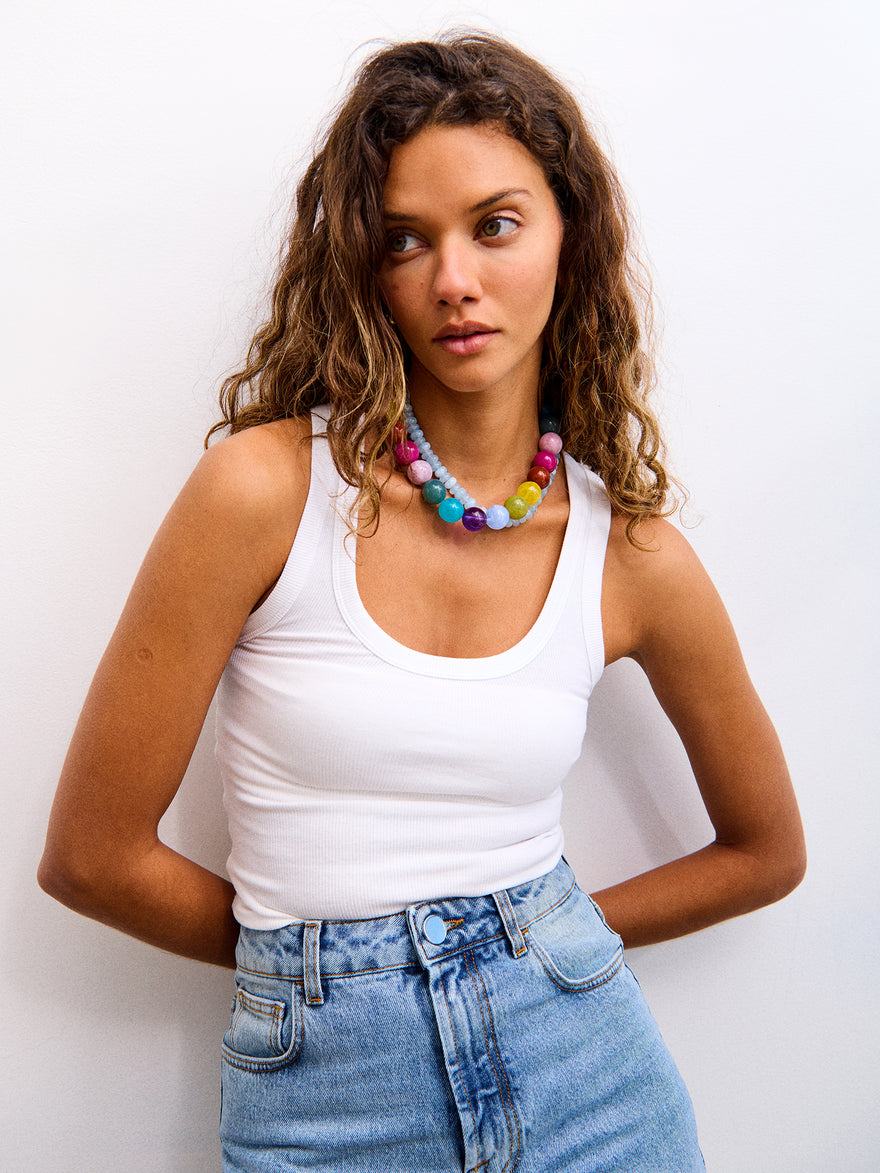 Jane Beaded Necklace - Multi