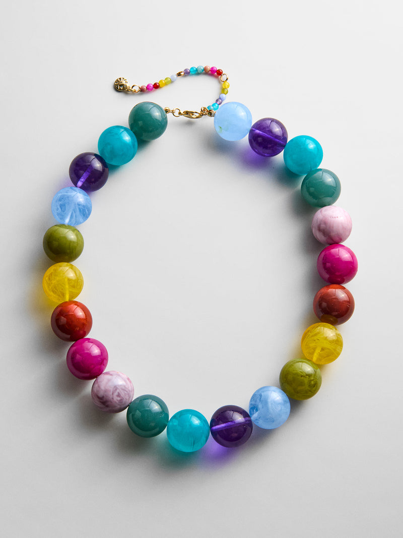 Jane Beaded Necklace - Multi