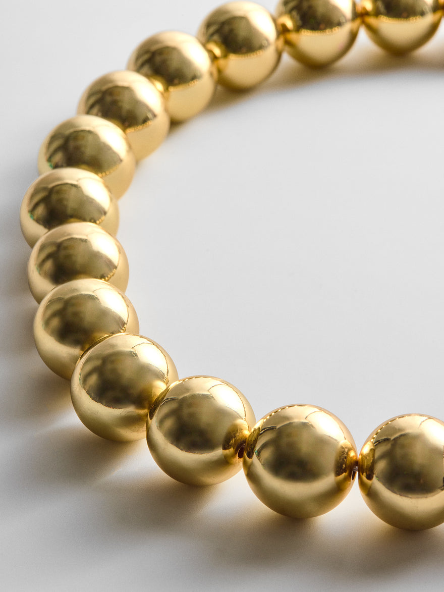 Jane Beaded Necklace - Gold