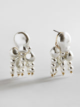 BaubleBar Adeline Statement Pearl Earrings - Pearl - 
    Pearl drop earrings 
  
