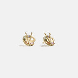 14K Gold Just For Fun Earrings - Painting Palette