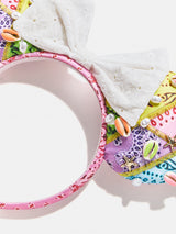 BaubleBar Disney Minnie Mouse Bandana Ears Headband - Minnie Mouse Bandana Ears - 
    Multicolored Disney ears with shells 


  
