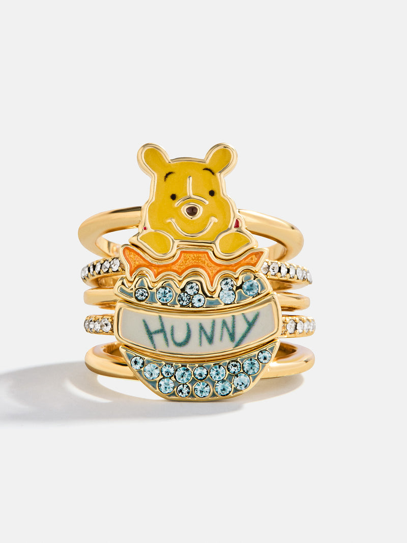 Disney Winnie the Pooh Ring Set - Gold