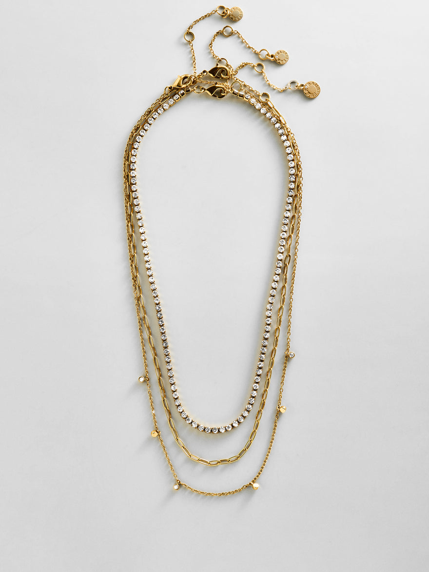 Tate Waterproof Necklace Set - Tate Waterproof Necklace Set