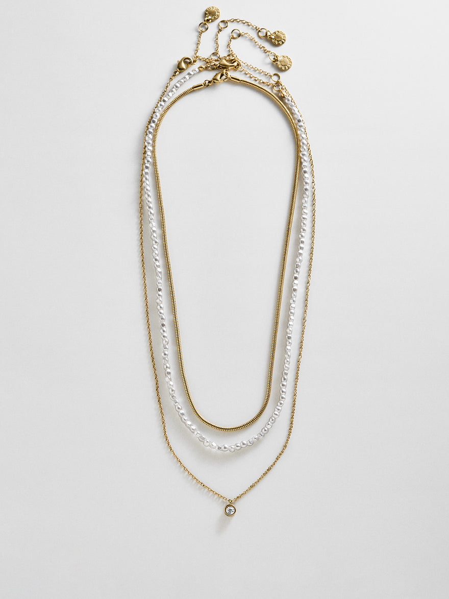 Rue Waterproof Necklace Set - Rue Waterproof Necklace Set