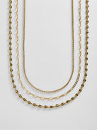 Taylor Waterproof Necklace Set - Gold