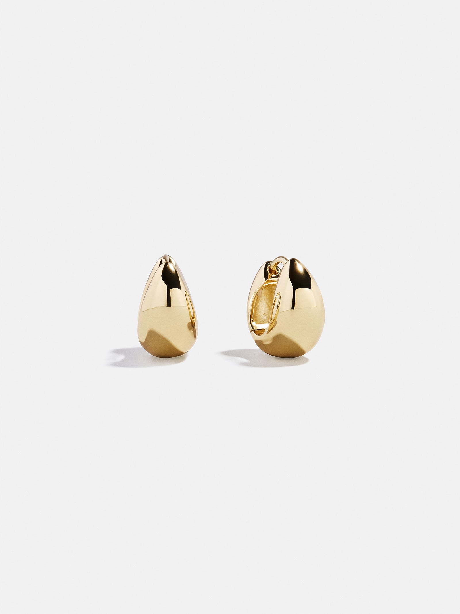 Greer 14K Gold Huggie Earrings - Gold