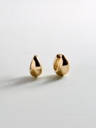 Greer 14K Gold Huggie Earrings - Gold