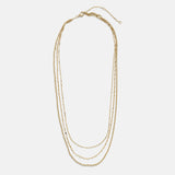 Emma 14K Gold Layered Necklace - Emma 14K Gold Layered Necklace