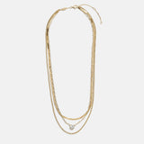 Kendall 14K Gold Layered Necklace - Kendall 14K Gold Layered Necklace