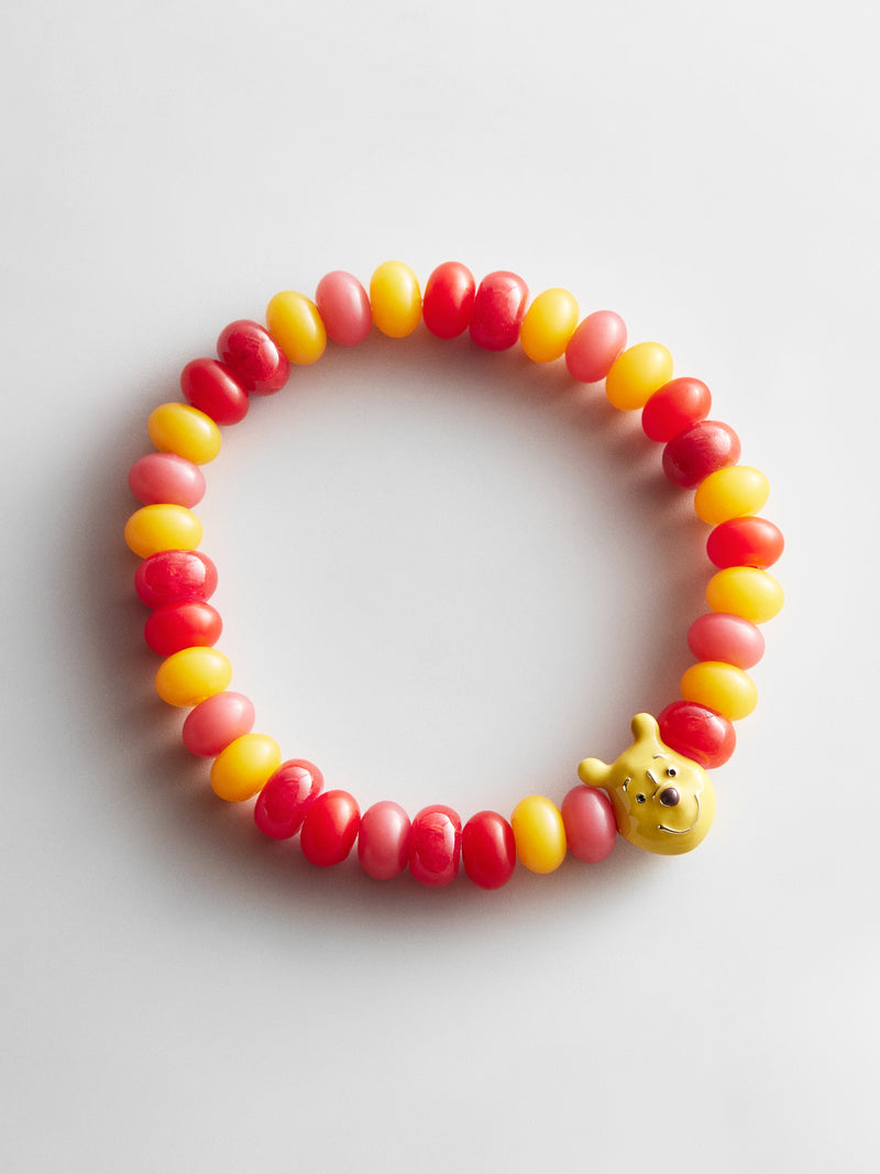 Disney Winnie The Pooh Beaded Charm Bracelet - Winnie the Pooh