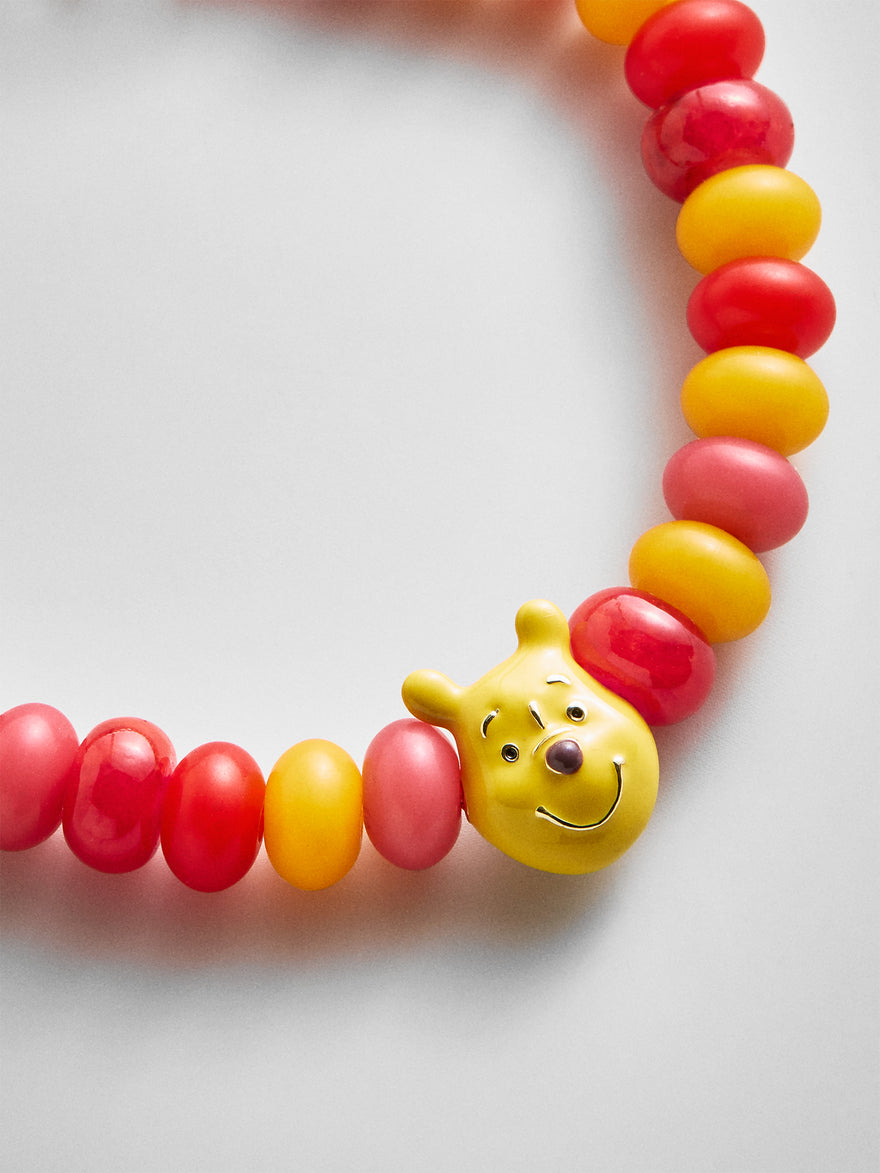 Disney Winnie The Pooh Beaded Charm Bracelet - Winnie the Pooh