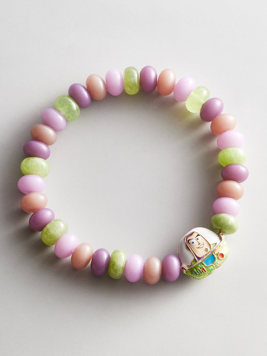 Disney Pixar Buzz Lightyear Beaded Charm Bracelet - Buzz Lightyear