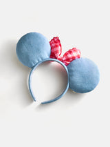 BaubleBar Disney Minnie Mouse Denim Ears Headband - Minnie Mouse Denim Ears - 
    Glittery Disney ears 
  
