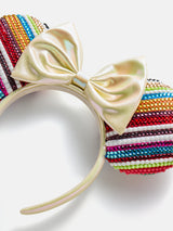 BaubleBar Disney Minnie Mouse Striped Ears Headband - Minnie Mouse Multicolored Ears Disney Ears - 
    Multicolored Disney ears 
  

