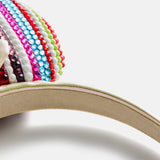 Disney Minnie Mouse Striped Ears Headband - Minnie Mouse Multicolored Ears Disney Ears