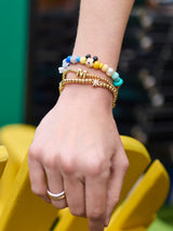 BaubleBar Disney Mickey Mouse Beaded Multicolored Charm Bracelet - Mickey Mouse - 
    Big Summer Kickoff
  
