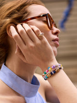 BaubleBar Disney Donald Duck Beaded Multicolored Charm Bracelet - Donald Duck - 
    Big Summer Kickoff
  

