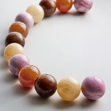 Jane Beaded Necklace - Brown Multi Bead