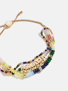 Rowan Semi-Precious Custom Layered Bracelet - Barcelona