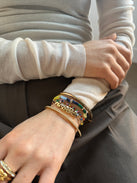 Rowan Semi-Precious Custom Layered Bracelet - Barcelona