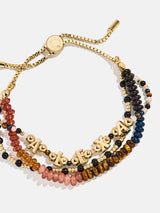 BaubleBar Rowan Semi-Precious Custom Layered Bracelet - Bali - 
    3-in-1 chains for bracelet stack
  
