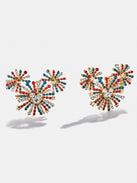 Disney Firework Stud Earrings - Red/White/Blue